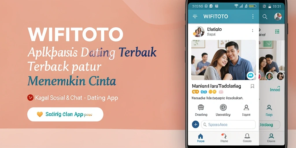 Tampilan antarmuka WIFITOTO yang modern dan ramah pengguna.